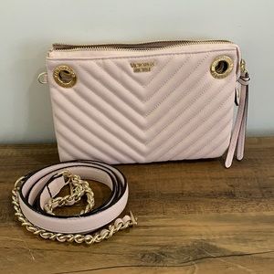 Victoria Secret Light Pink Crossbody/Clutch Bag